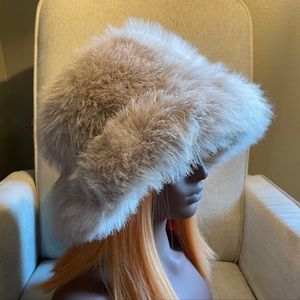 Incredibly Soft Fluffy Fuzzy Vegan Fur Bucket Hat